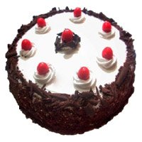 2 Kg Black Forest Cakes From 5 Star Bakery. New Year Cakes to Vijayawada