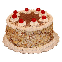 Send 2 Kg Butter Scotch Cake to Hyderabad From 5 Star Hotel on Rakhi