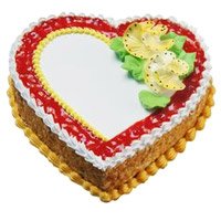 Deliver Heart Shaped Cakes to Hyderabad