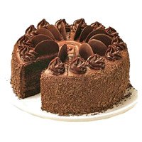 1 Kg Chocolate Cakes to Hyderabad from 5 Star Bakery on New Year