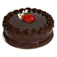 Rakhi Gifts to Hyderabad. Send 500 gm Eggless Chocolate Cake to Hyderabad