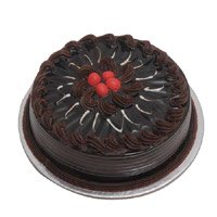 Send Rakhi with Eggless Chocolate Cake to Hyderabad