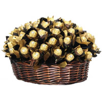 Basket of 48 Pcs Ferrero Rocher Hyderabad for Friendship Day