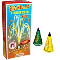 2 Boxes of Flowers Pot Contains 10 Pcs in each Box including Diwali Crackers in Hyderabad.