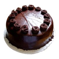 Send Online 500 gm Eggless Chocolate Truffle Cake to Hyderabad. Diwali Cakes to Hyderabad