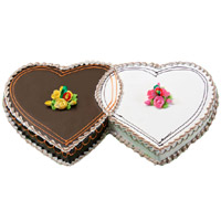 Online Heart Shape Cakes Delivery