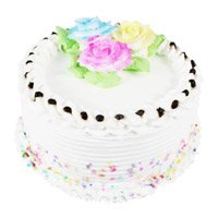 Deliver Eggless Cakes to Hyderabad - Vanilla Cake