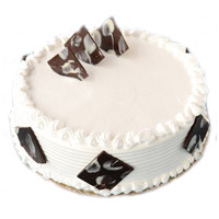 Send 1 Kg Vanilla Cakes to Hyderabad From 5 Star Hotel