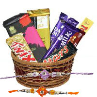 Rakhi Gifts Delivery to Hyderabad. Hamper Delight Chocolate