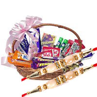 Place online Order for Basket of Indian Assorted Chocolate to Hyderabad on Rakhi