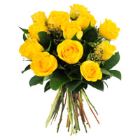 Flowers to Hyderabad : Yellow Roses