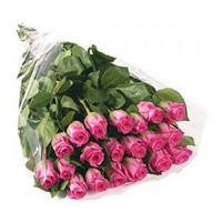 Pink Roses Bouquet 24 Flowers Hyderabad. Friendship Day Flowers to Hyderabad