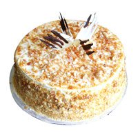 Deliver 1 Kg Butter Scotch Cake in Hyderabad Online for Friendship Day