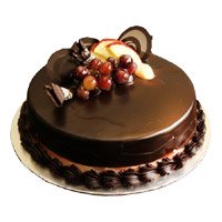 Send Cakes to Hyderabad - Chocolate Truffle Cake From 5 Star