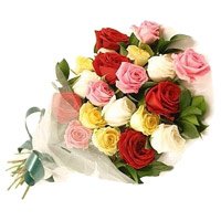 Flowers to Hyderabad - Mix Roses