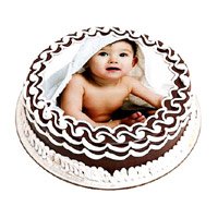 Send 1 Kg Chocolate Photo Cakes to Hyderabad Online on Diwali
