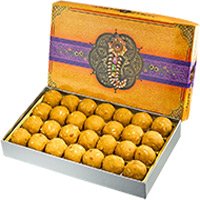 New Year Gifts to Hyderabad Same Day Delivery for 2 kg Besan Laddu to Hyderabad
