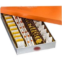 Special Diwali Gifts Delivery in Hyderabad. 500 gm Assorted Kaju Sweets to Hyderabad