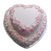 Deliver Heart Shape Cakes to Hyderabad