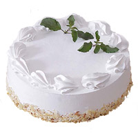Online Cake Delivery in Hyderabad - Vanilla Cake From 5 Star