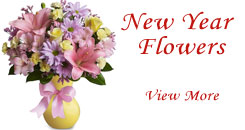 send New Year Flowers to hyderabad