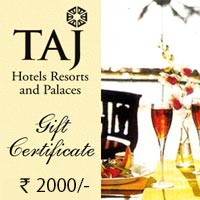 Online Taj Gift Voucher to Hyderabad